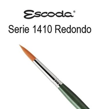 ESCODA BARROCO PINCEL SERIE 1410 REDONDO MANGO CORTO