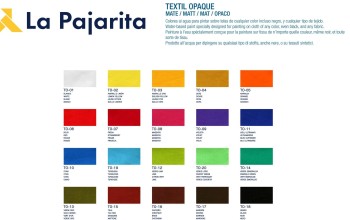 LA PAJARITA PINTURA PARA TELA OPACA MATE 35ML