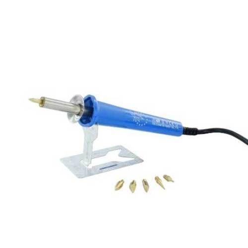 STAR TEC PIROGRAFO CON 6 PUNTAS Y SOPORTE 230V 30W