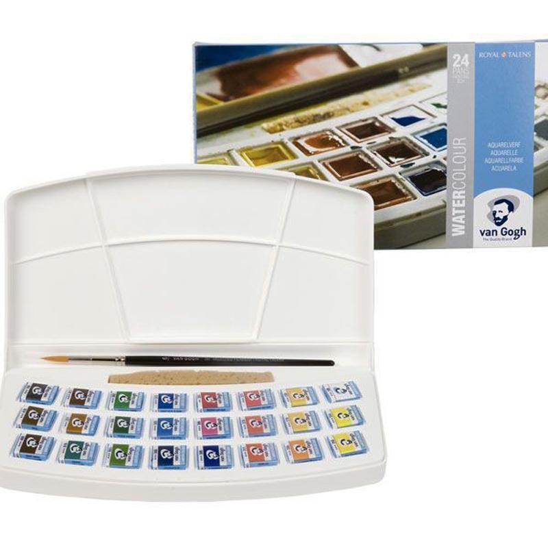 VAN GOGH CAJA 24 ACUARELAS