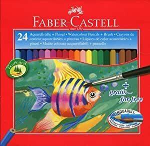 FABER-CASTELL CAJA DE LÁPICES ACUARELABLES (VARIOS MODELOS)