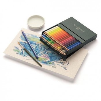 FABER-CASTELL ESTUCHE 36 LÁPICES ACUARELABLES Y PINCEL