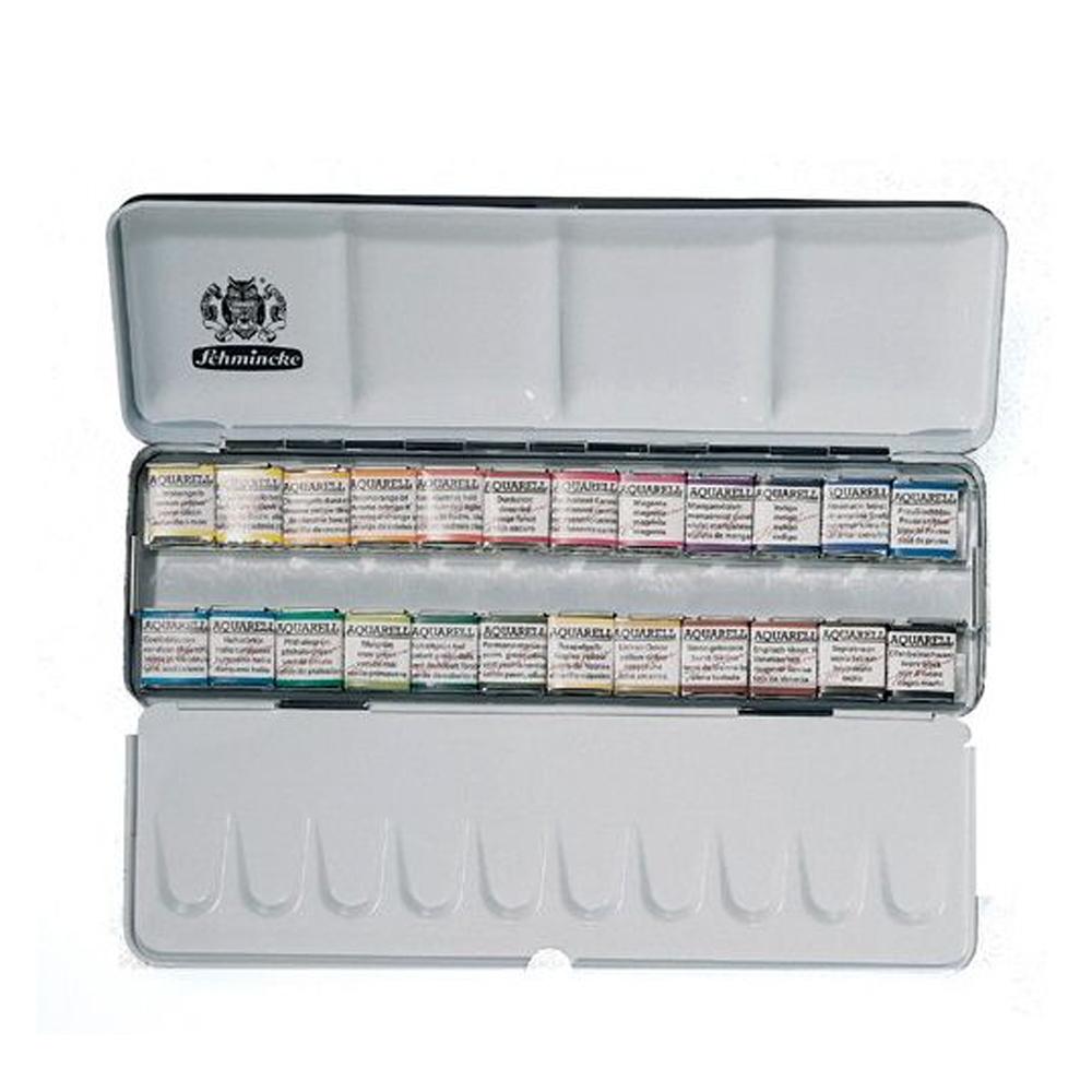 SCHMINCKE CAJA ACUARELAS HORADAM 24 GODETS