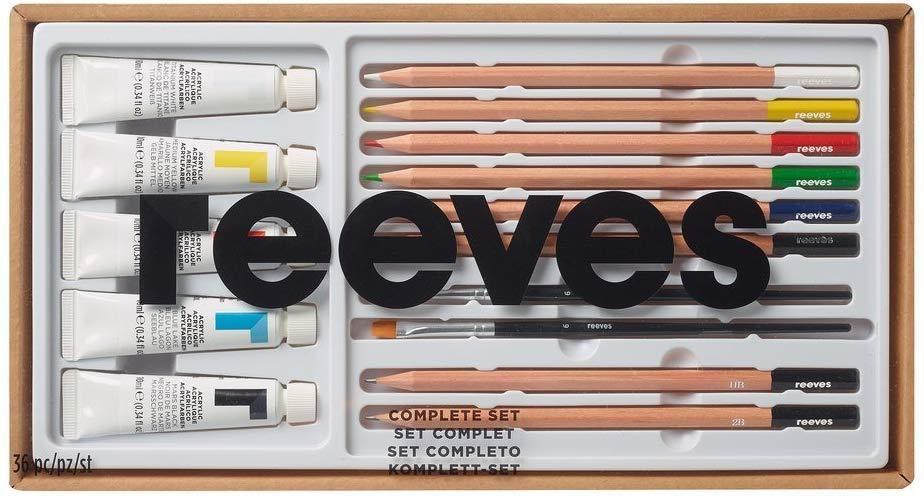 REEVES SET DE INICIACIÓN AL ARTE 36 PIEZAS
