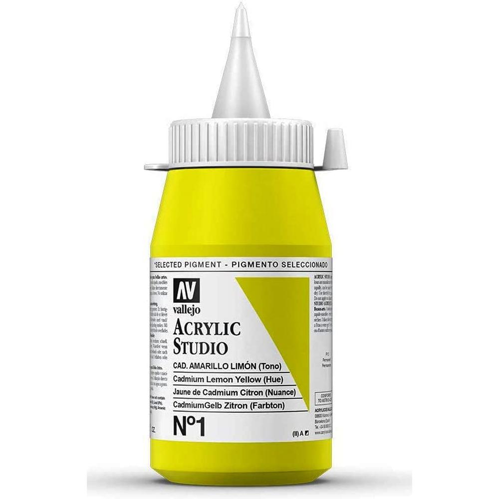 VALLEJO ACRÍLICO STUDIO 500 ML