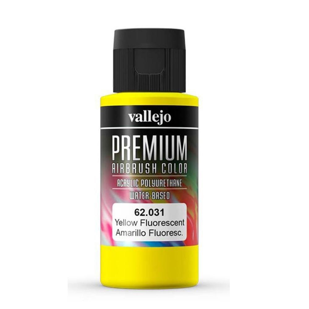 VALLEJO PREMIUM COLOR 60 ML COLORES FLUORESCENTES Y METÁLICOS