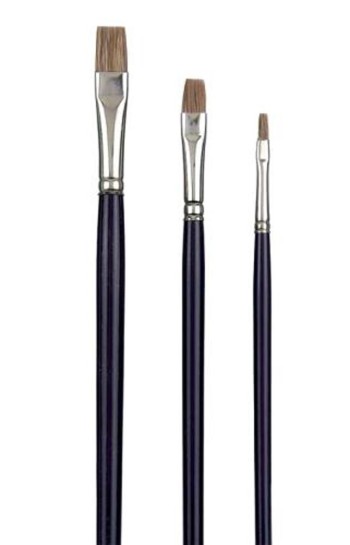 VAN GOGH PINCEL PLANO, OREJA DE BUEY, MANGO LARGO SERIE 234