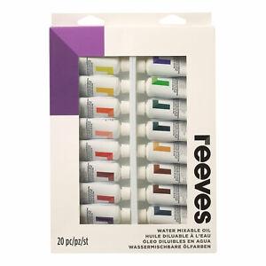 REEVES SET ÓLEO DILUIBLE EN AGUA 20 UDS X 22 ML