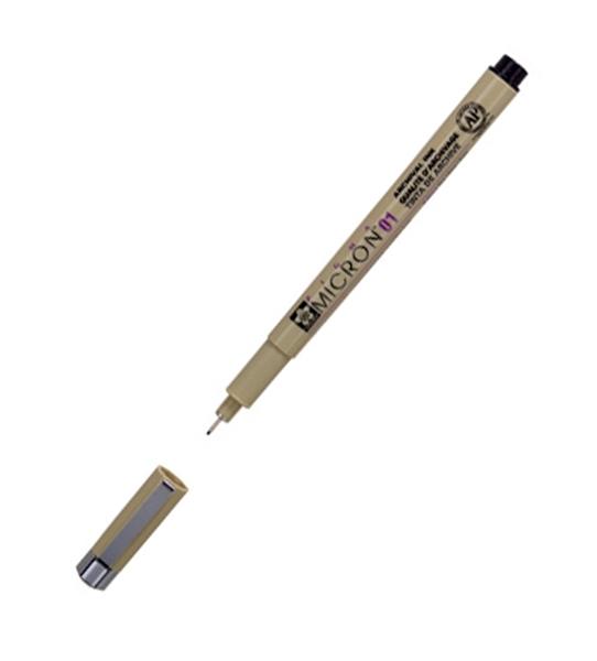 SAKURA ROTULADOR CALIBRADO PIGMA MICRON 01 PUNTA 0,25 MM