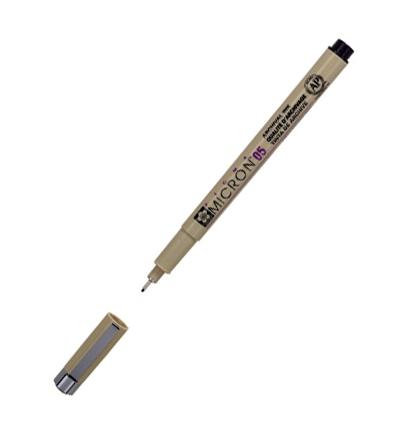 SAKURA ROTULADOR CALIBRADO PIGMA MICRON 05 PUNTA 0,45 MM