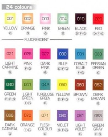 ZIG FABRICOLOR ROTULADOR PARA TELA