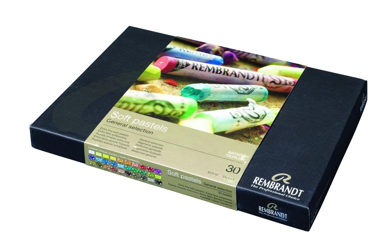 REMBRANDT CAJA CARTÓN 30 CERAS PASTEL