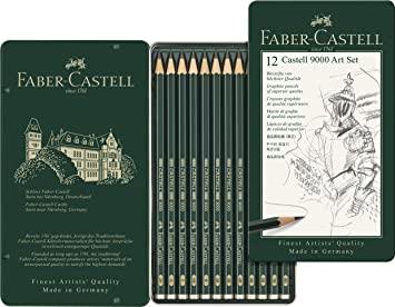 FABER-CASTELL SET METÁLICO 12 LÁPICES DE GRAFITO ART SET