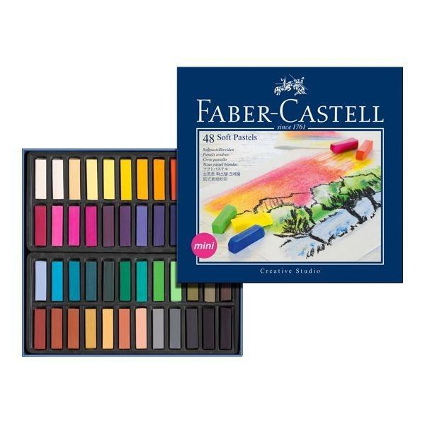 FABER-CASTELL CAJA 48 MINI TIZAS PASTEL