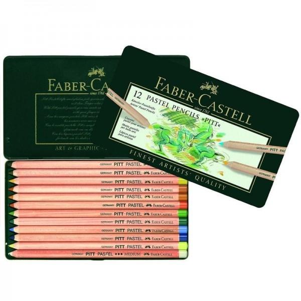 FABER-CASTELL CAJA LÁPICES PASTEL PITT (VARIOS MODELOS)