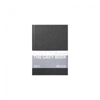 HAHNEMÜHLE GREY BOOK CUADERNO DE ESBOZO GRIS CLARO 40 HOJAS 120G/M2