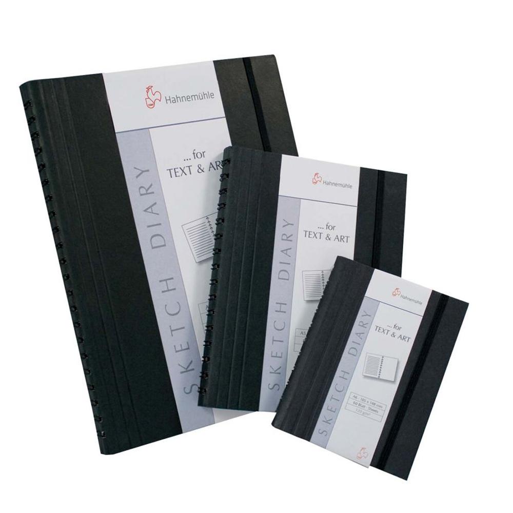 HAHNEMÜHLE SKETCH DIARY NEGRO - CUADERNO DE BOCETOS PARA ARTISTAS