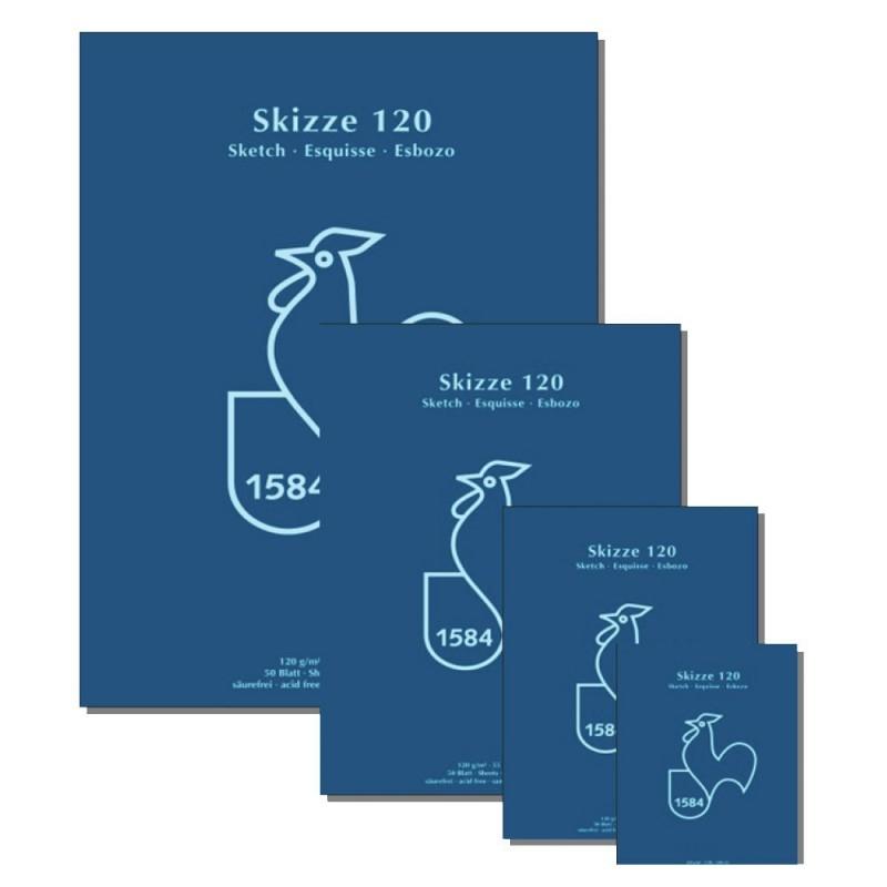 HAHNEMÜHLE BLOC ESBOZO SKIZZE 50 HOJAS