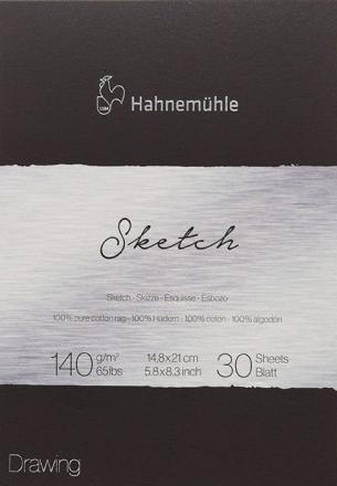 HAHNEMÜHLE BLOC DE ESBOZO 30 HOJAS 140G/M2