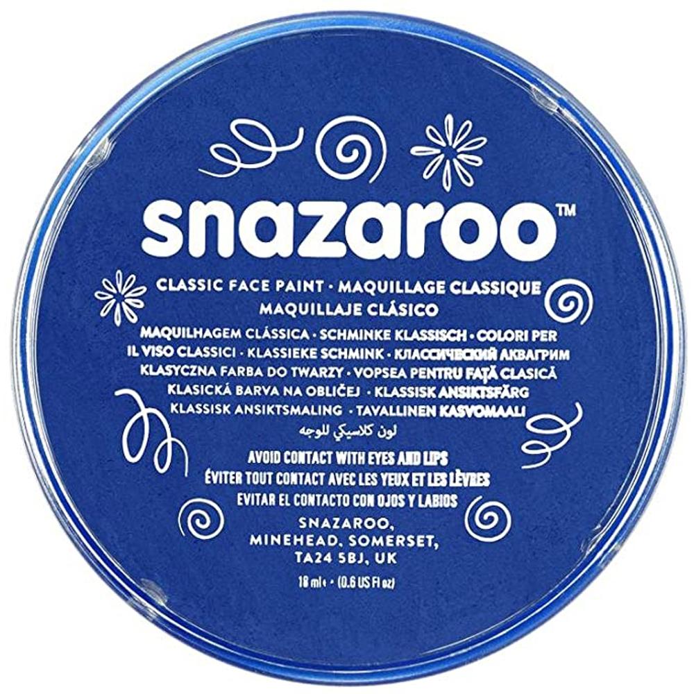 SNAZAROO PASTILLA 18 ML COLORES CLÁSICOS - CARA Y CUERPO
