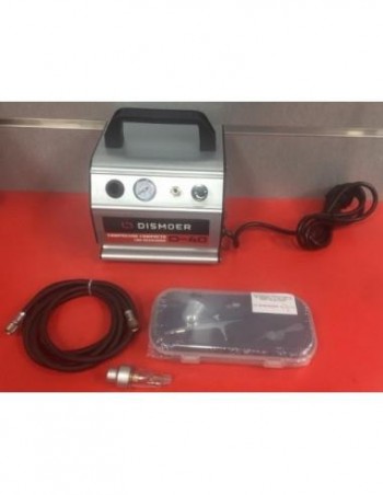 DISMOER JUEGO AEROGRAFICO COMPRESOR D40