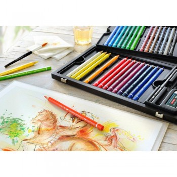 FABER-CASTELL CAJA METÁLICA 12 LÁPICES ACUARELABLES ALBRECHT DÜRER MAGNUS