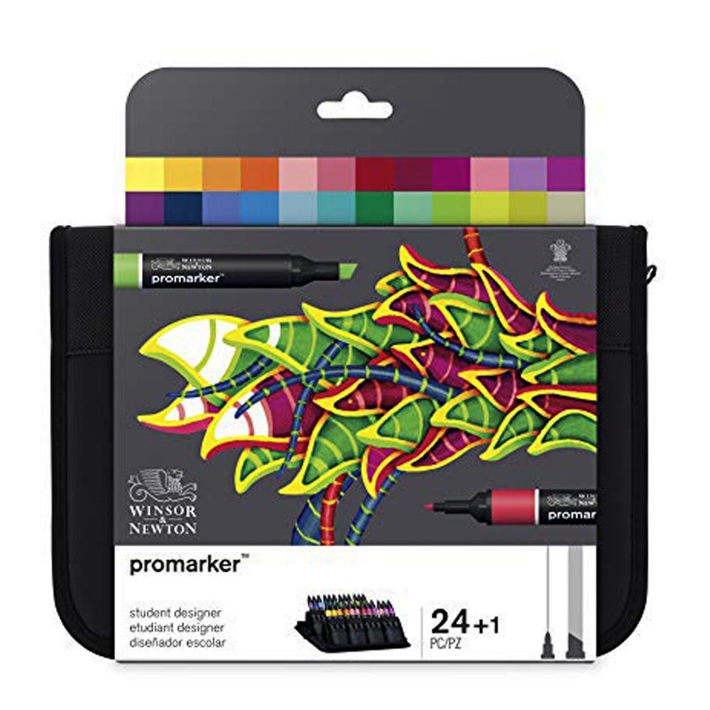 WINSOR & NEWTON ESTUCHE 24 ROTULADORES PROMARKER