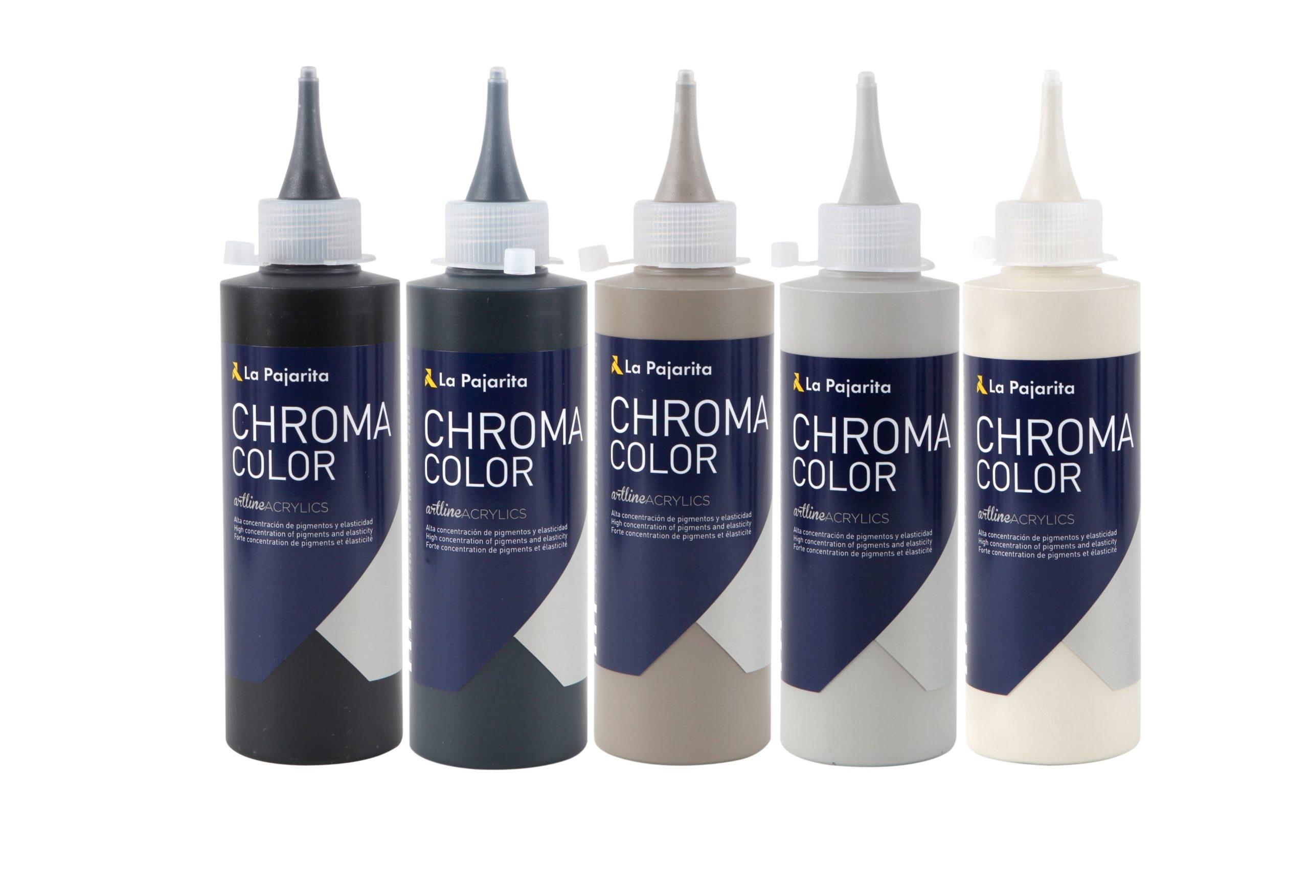 LA PAJARITA CHROMA COLOR SET 5 GRISES