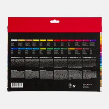 AMSTERDAM SET ACRÍLICOS TUBO 24 X 20ML