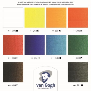 VAN GOGH SET ÓLEO 10 UDS X 20 ML