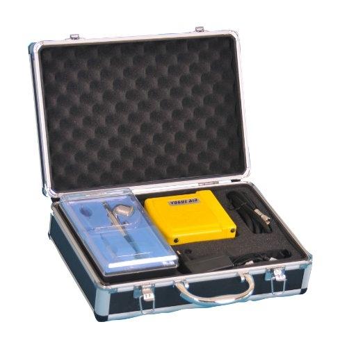 FEWELL KIT DE AEROGRAFIA MALETIN CON ACOLCHADO INTERIOR