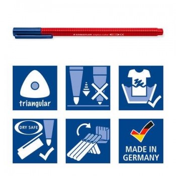 STAEDTLER ROTULADOR FINELINER TRIPLUS COLOR SET 20 UDS