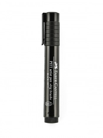FABER-CASTELL PITT ARTIST PEN BIG BRUSH NEGRO 199