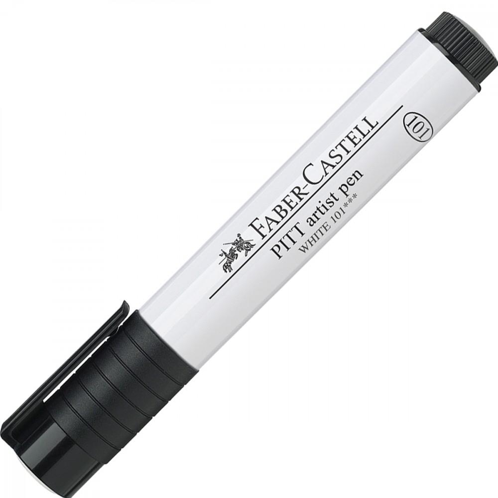 FABER-CASTELL ROTULADOR PITT ARTIST PEN 101 BLANCO 2.5MM