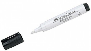 FABER-CASTELL ROTULADOR PITT ARTIST PEN 101 BLANCO 2.5MM