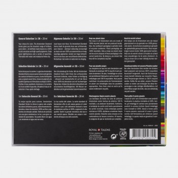 AMSTERDAM SET ACRÍLICO TUBO 36 X 20ML