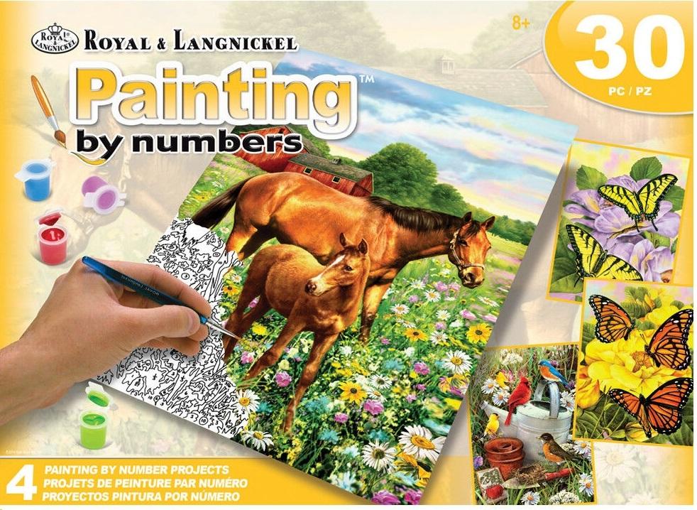 Pintar por números - Los mejores kits