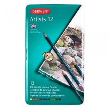 DERWENT CAJA METÁLICA DE LÁPICES ARTISTS (VARIOS MODELOS)