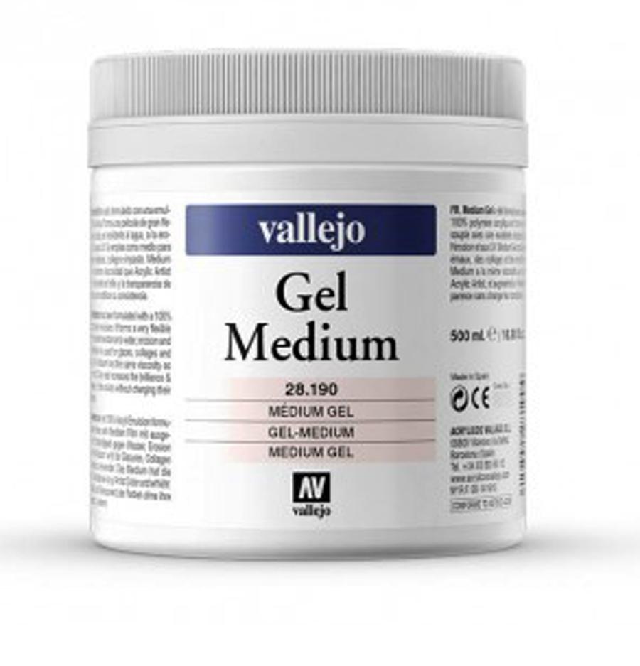 VALLEJO ARTIST GEL MEDIUM 500 ML