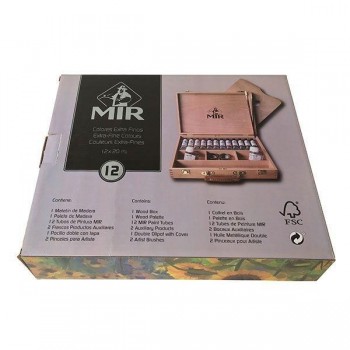 MIR CAJA DE MADERA ÓLEO EXTRAFINO 12X20 ML