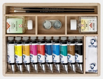 VAN GOGH ÓLEO BÁSICO CAJA DE MADERA