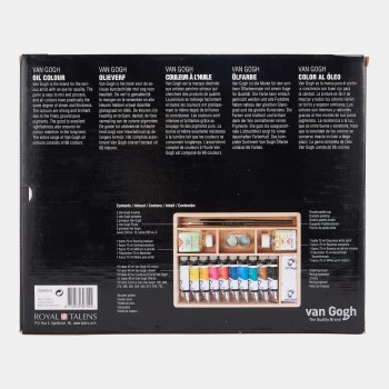 VAN GOGH ÓLEO BÁSICO CAJA DE MADERA