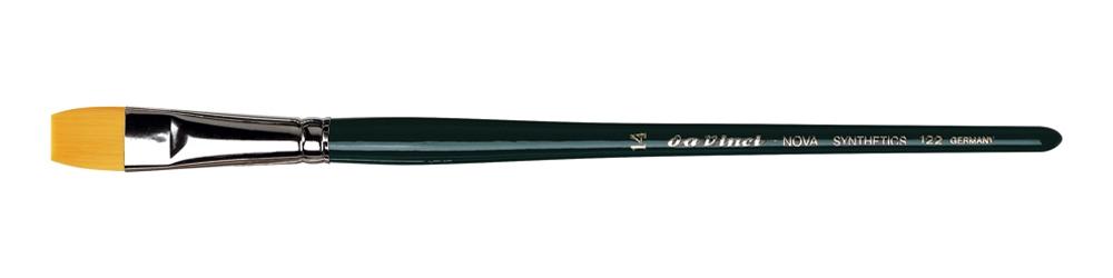 DA VINCI PINCEL SERIE 122 NOVA PELO DORADO - MANGO VERDE - PLANO