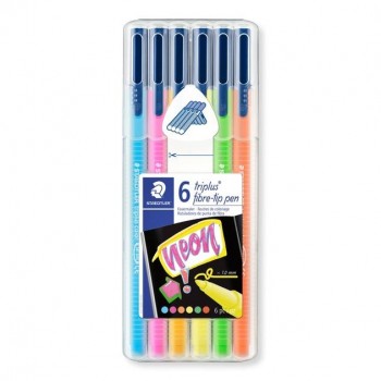 STAEDTLER ROTULADOR TRIPLUS 1MM SETS 6 UDS