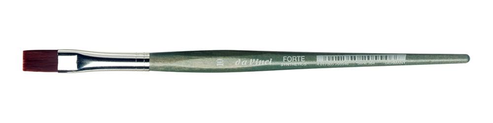 DA VINCI PINCEL SERIE 364 FORTE PLANO - TÉCNICAS DECORATIVAS - FIBRA SINTÉTICA