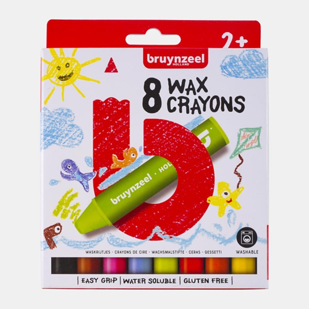 BRUYNZEEL CERAS EXTRA-GRUESAS  ESTUCHE 8 UDS