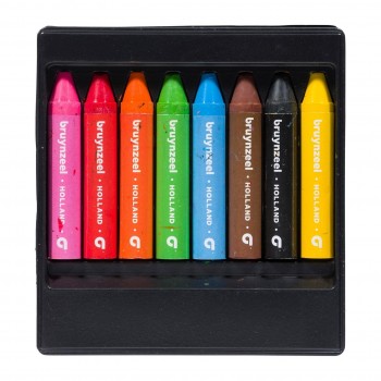BRUYNZEEL CERAS EXTRA-GRUESAS  ESTUCHE 8 UDS
