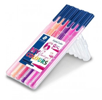 STAEDTLER ROTULADOR TRIPLUS COLOR 1 MM SET 6 UDS
