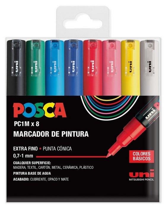 POSCA SET ROTULADORES PC1M