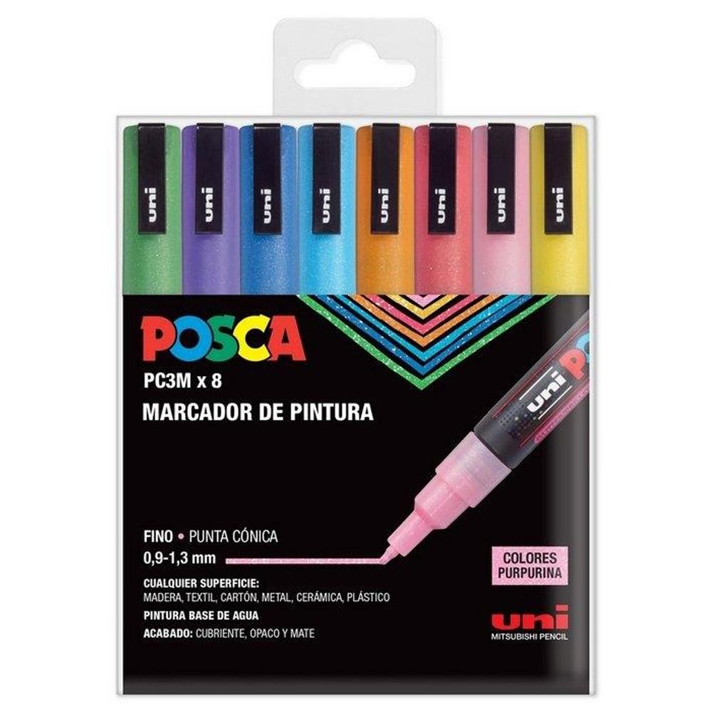 POSCA SET ROTULADORES PC3M